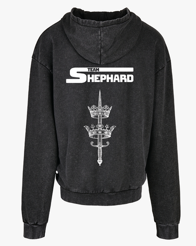 Team Shephard Kings & Queens Acid Wash Pullover Hoodie